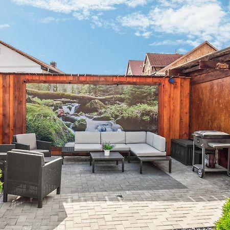 Apartment Edelharz Center Thale - Grill & Garden Exterior foto