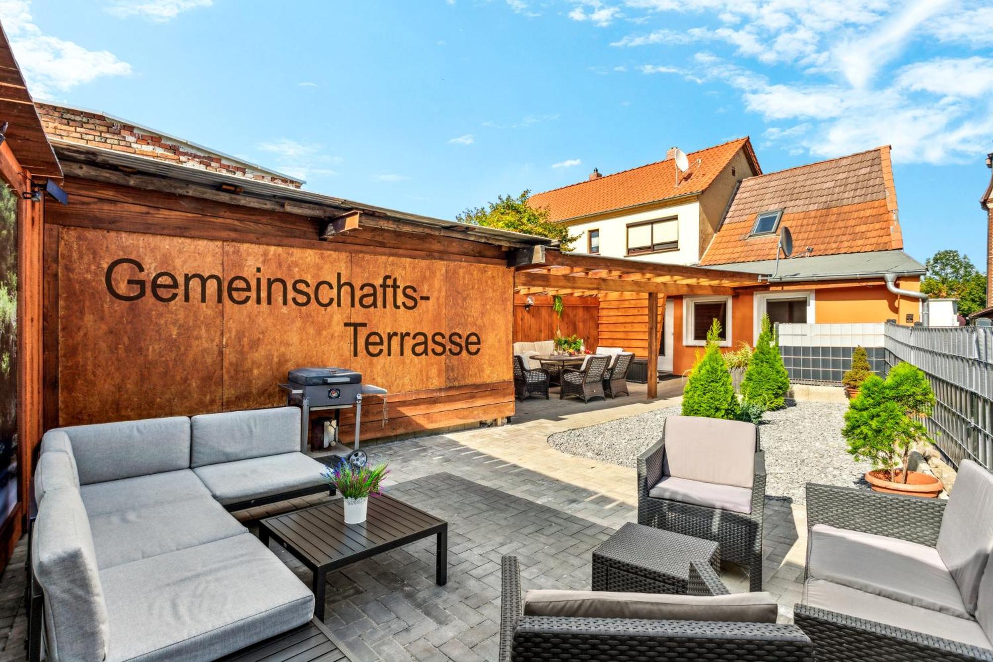 Apartment Edelharz Center Thale - Grill & Garden Exterior foto