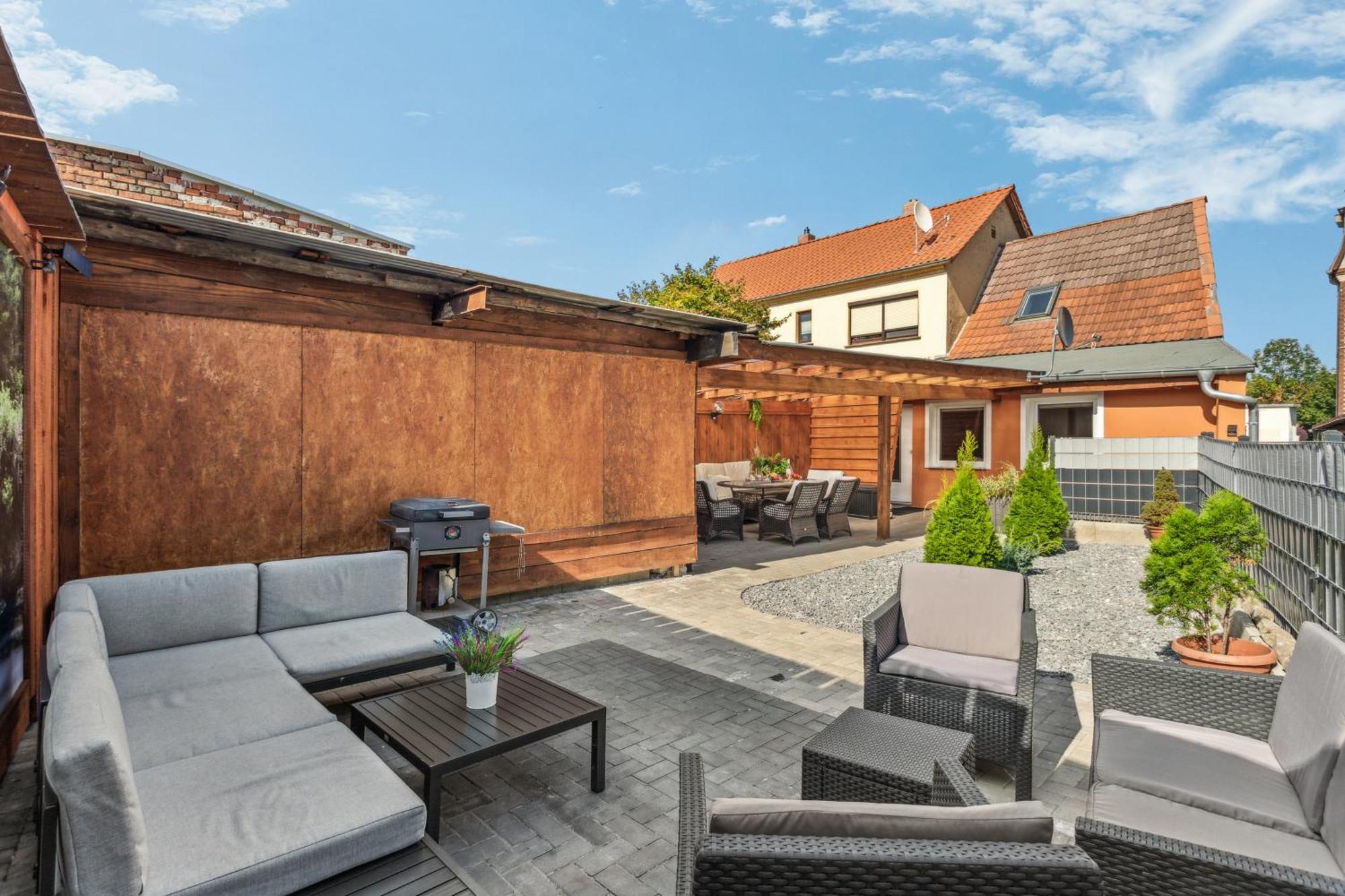 Apartment Edelharz Center Thale - Grill & Garden Exterior foto